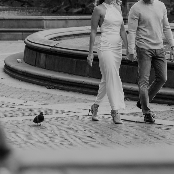 Zara Open Back Midi Dress - white size medium - Picture 7 of 10